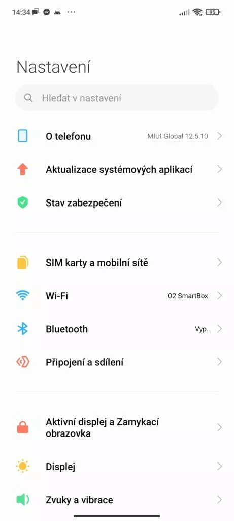 miui 12.5 systém