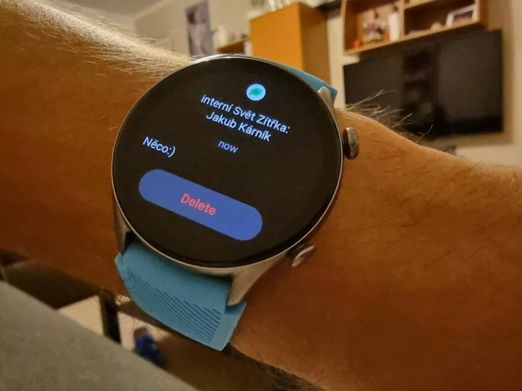 notifikace zprava