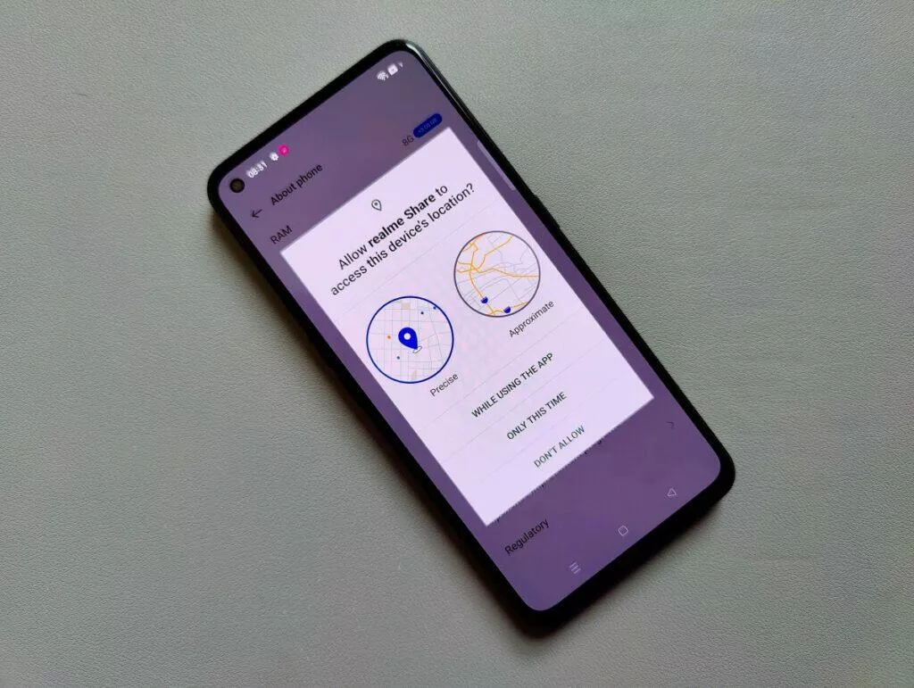 realme aktualizuje android 12