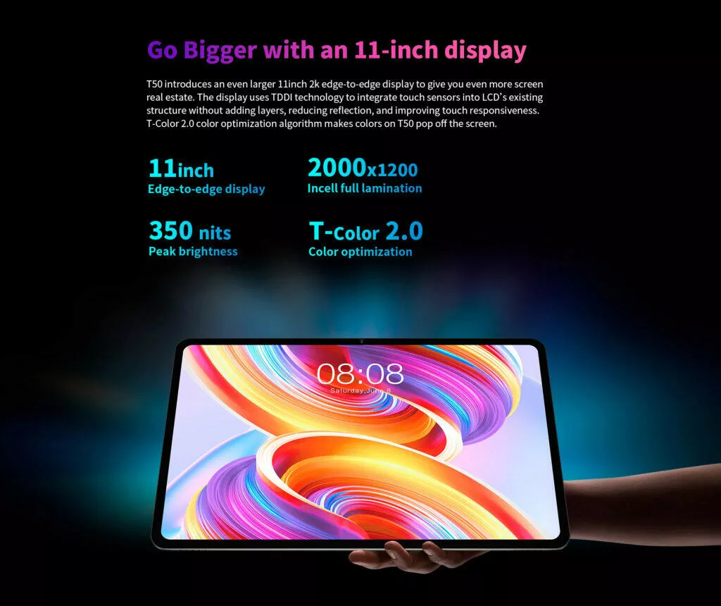 Teclast T50 tablet