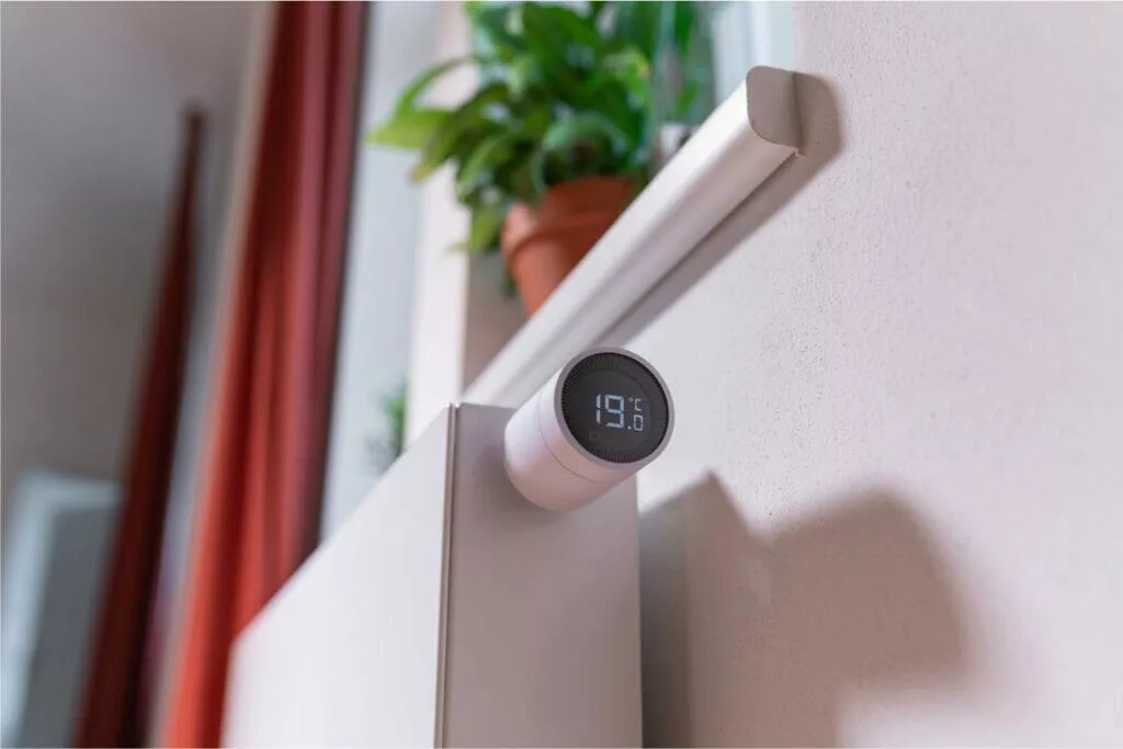 Tesla Smart Thermostatic Valve Style teplota