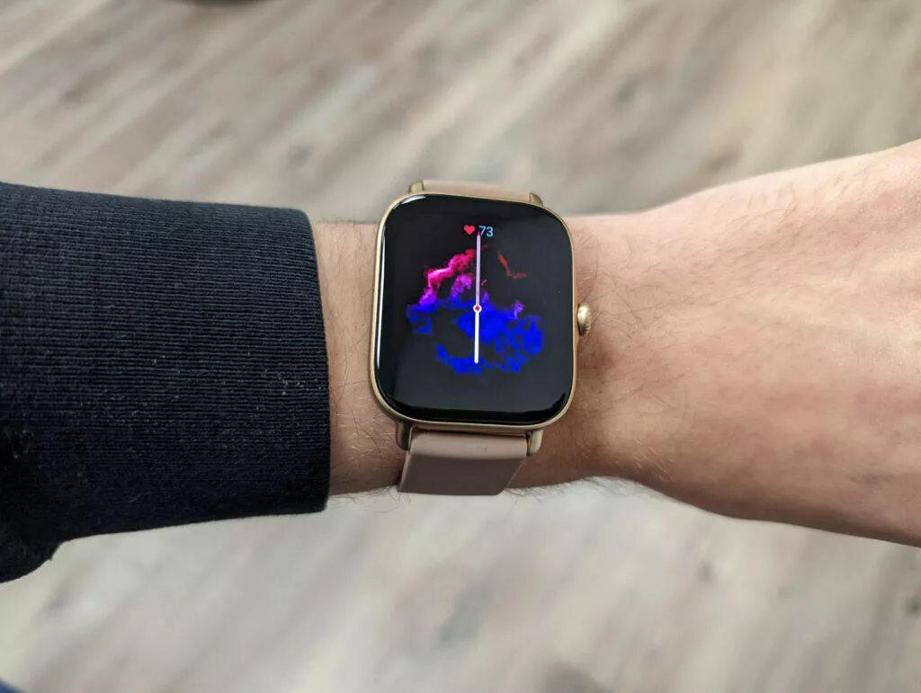 amazfit gts 3 rose gold