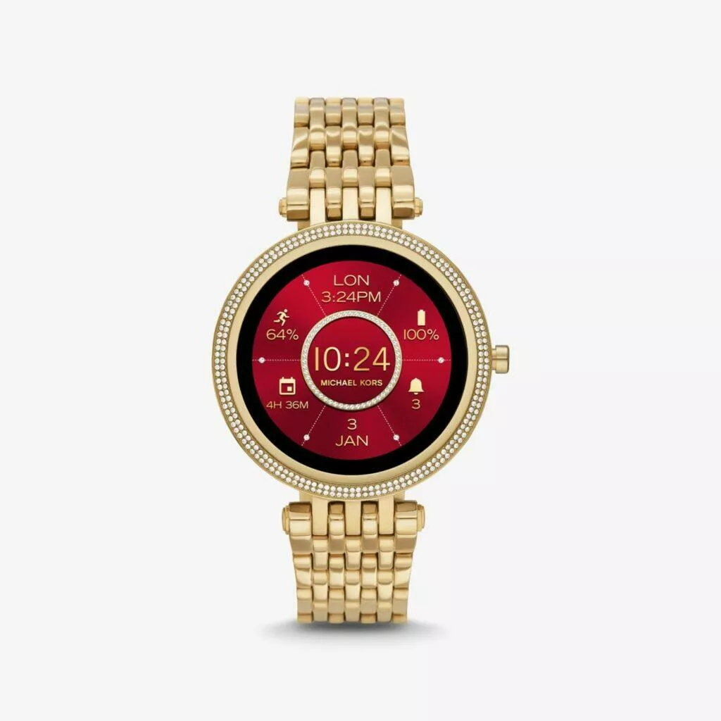 chytré hodinky dárek do 9000 Kč Michael Kors MKT5126 zlaté