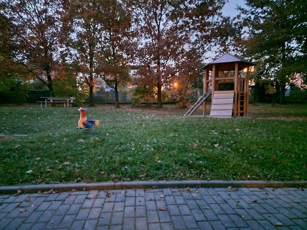 Galaxy S21 Ultra noční režim on