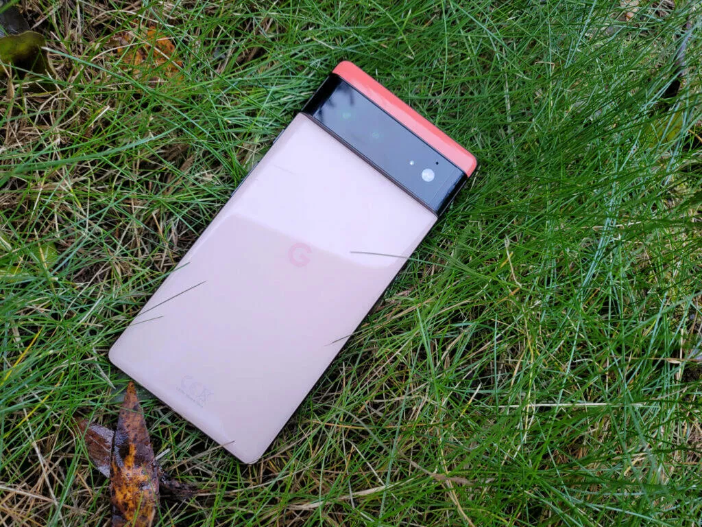 google pixel 6 korálový