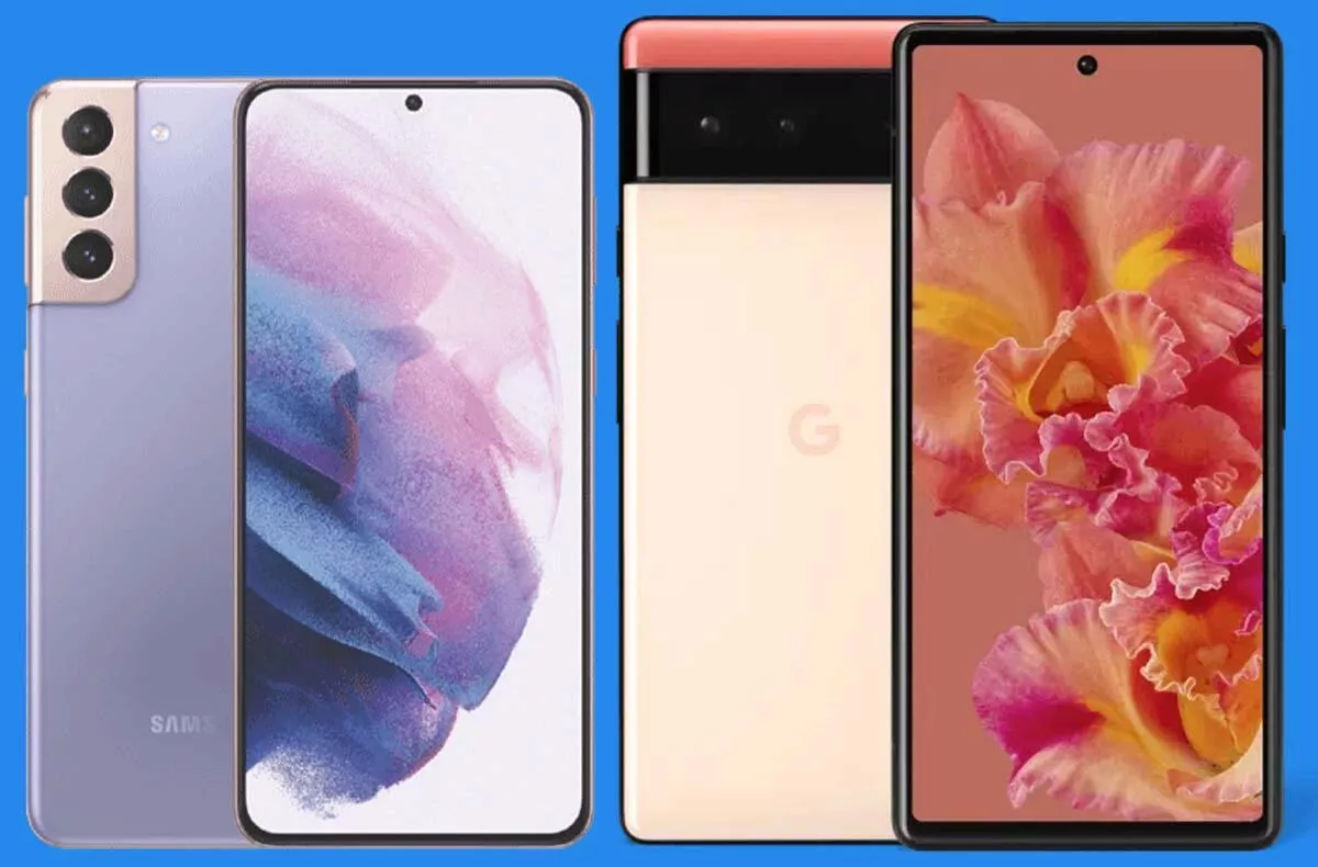 google pixel 6 vs samsung galaxy s21