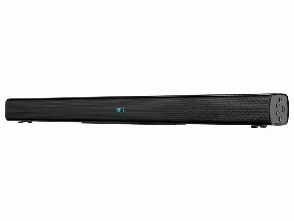 LIDL Silvercrest 2.1 stereo soundbar v akci přední strana