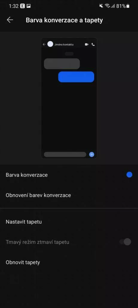 vzhled 3 nastavení