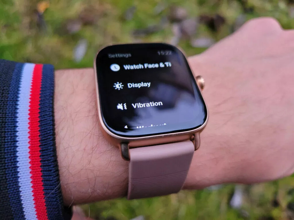 amazfit gts 3 nastavení