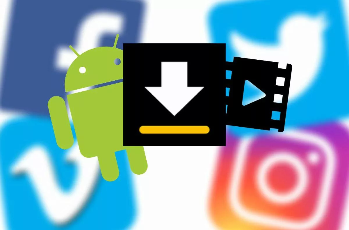Android Facebook Twitter Instagram video stahování