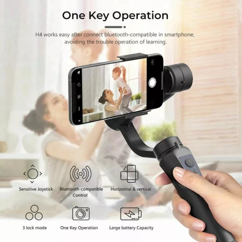 Tříosý gimbal AXNEN H4 funkce