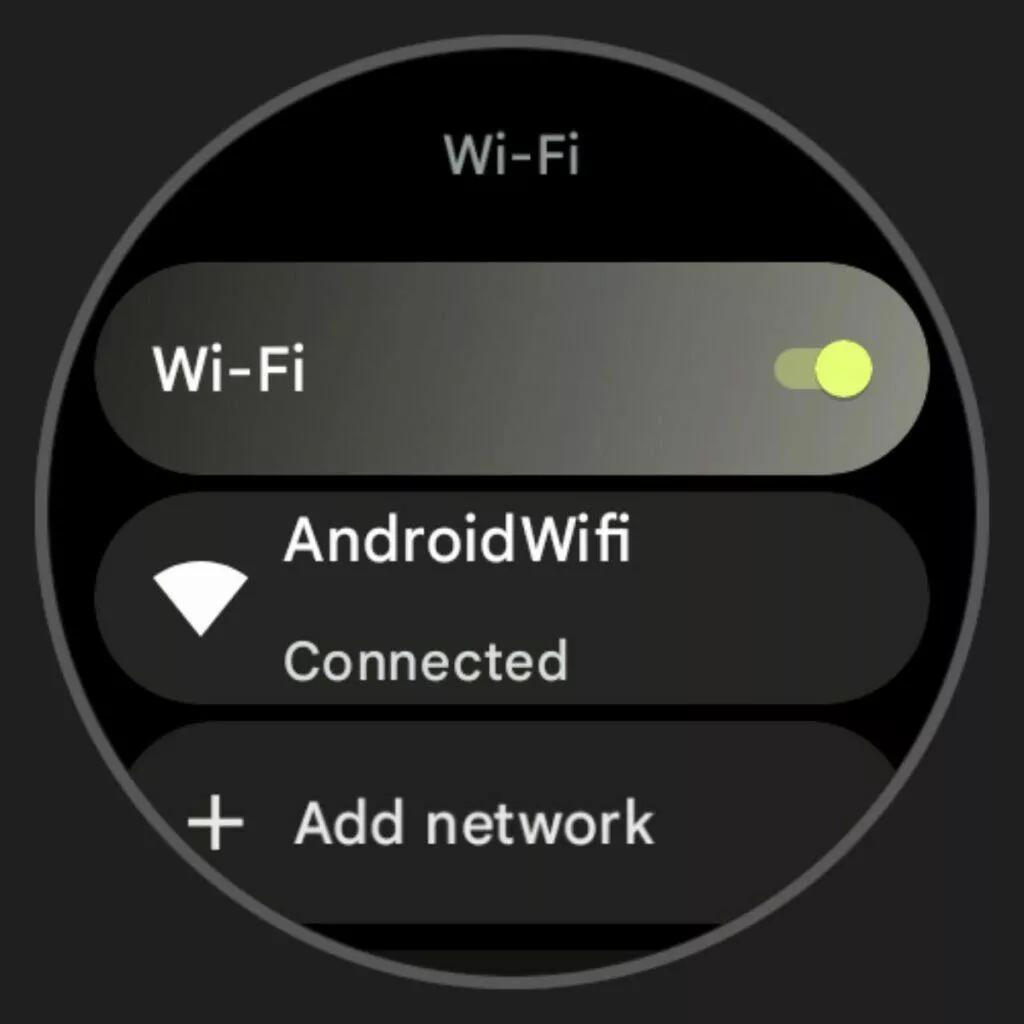 wear os 3 cisty system wi fi