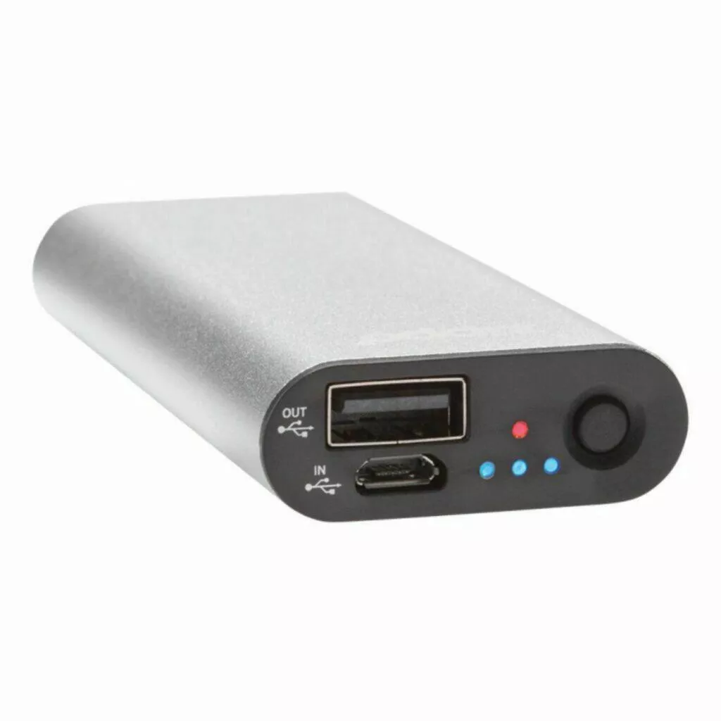Zippo powerbank HeatBank ohřívač rukou stříbrný porty