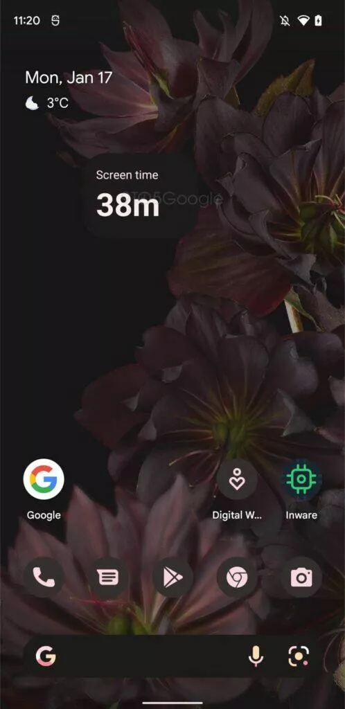 Google digitální rovnováha widget digital wellbeing čas