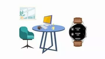 Huawei Watch GT 2 update Zamykání displeje