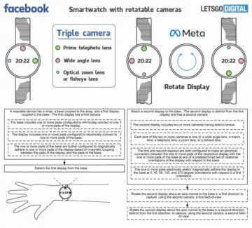 meta smartwatch chytré hodinky