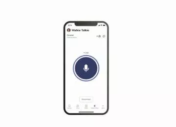 Microsoft Teams Walkie Talkie ukázka