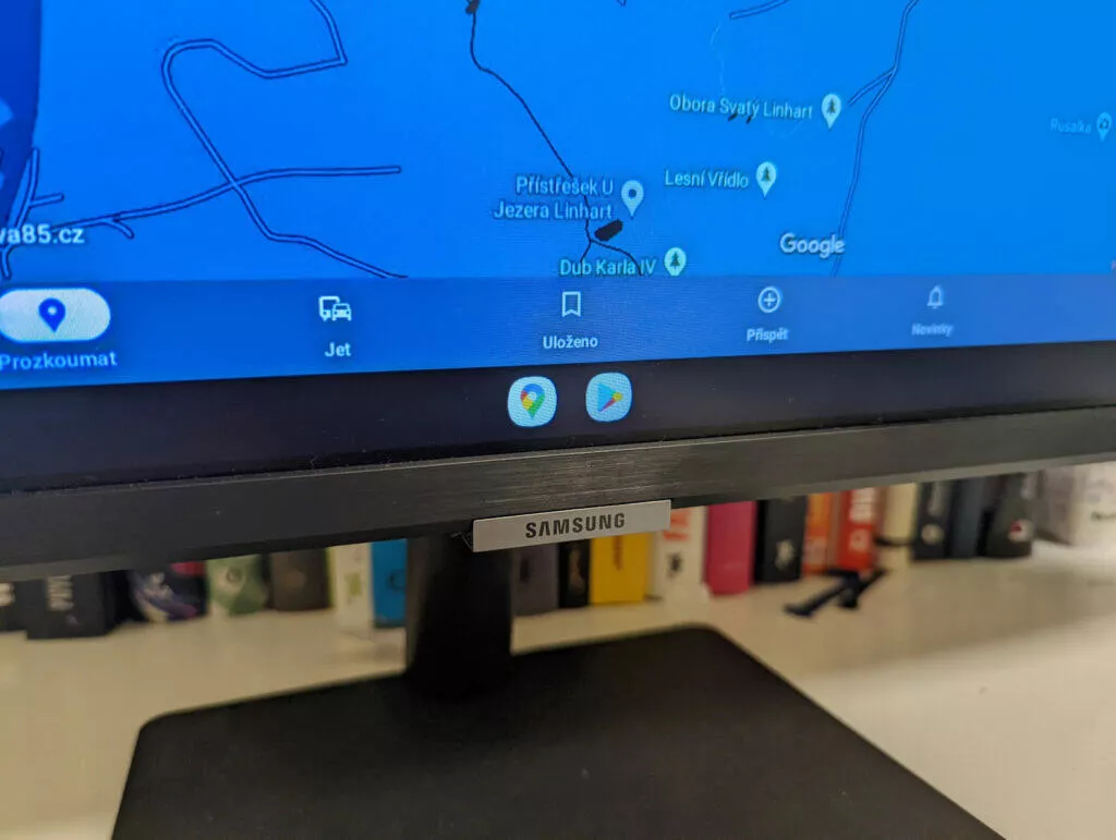 Samsung Smart Monitor M7 konstrukce