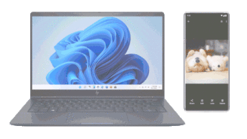 Windows Android Google propojení ovládání Fast Pair ukázka 2