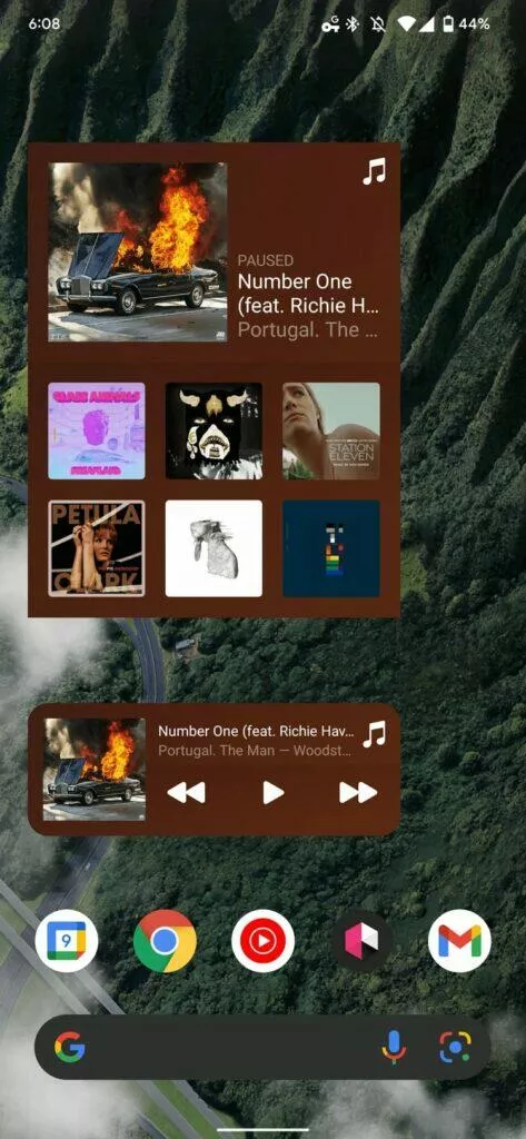 apple music android widget