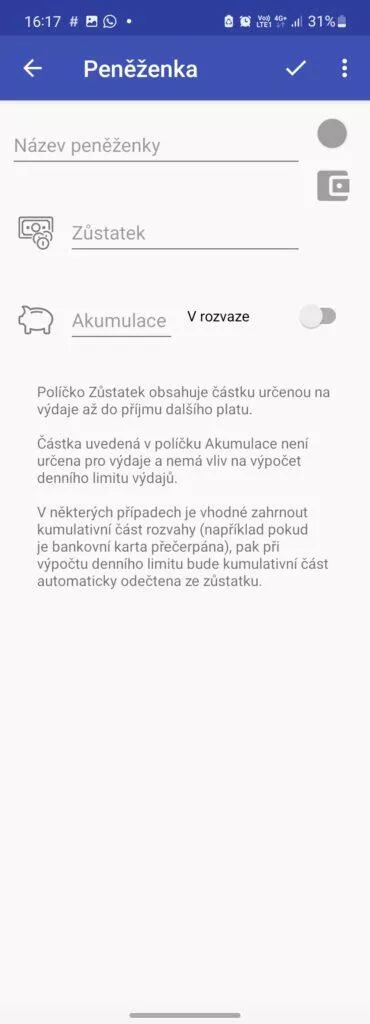 Expense Tracker aplikace
