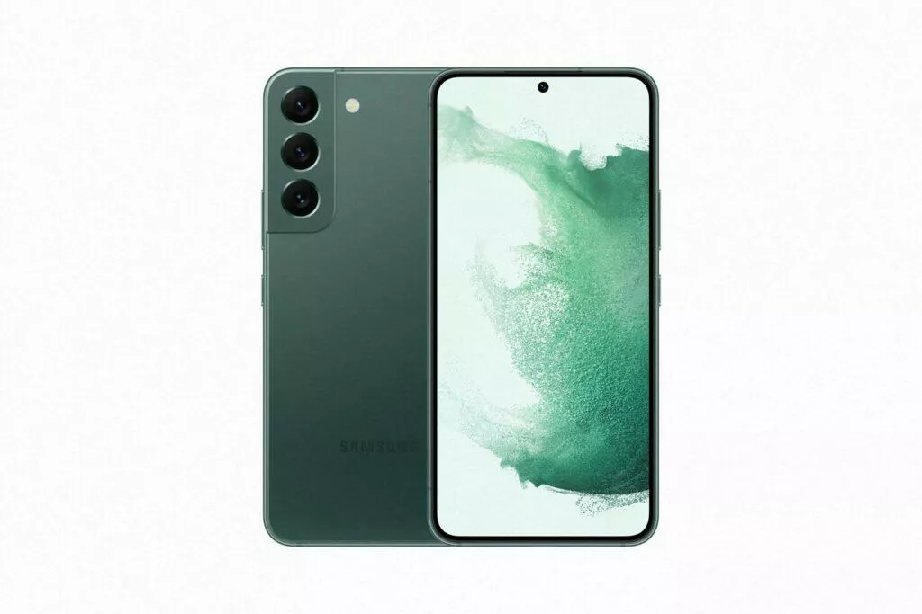 Galaxy S22 zelená