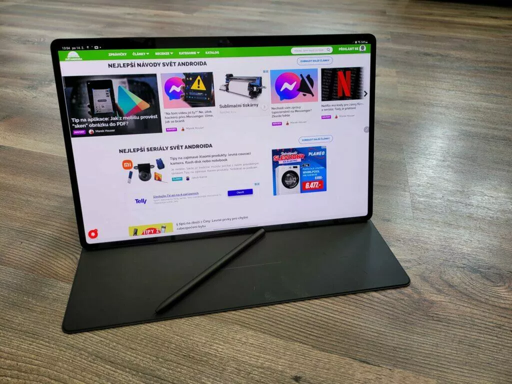 galaxy tab s8 ultra první pohled