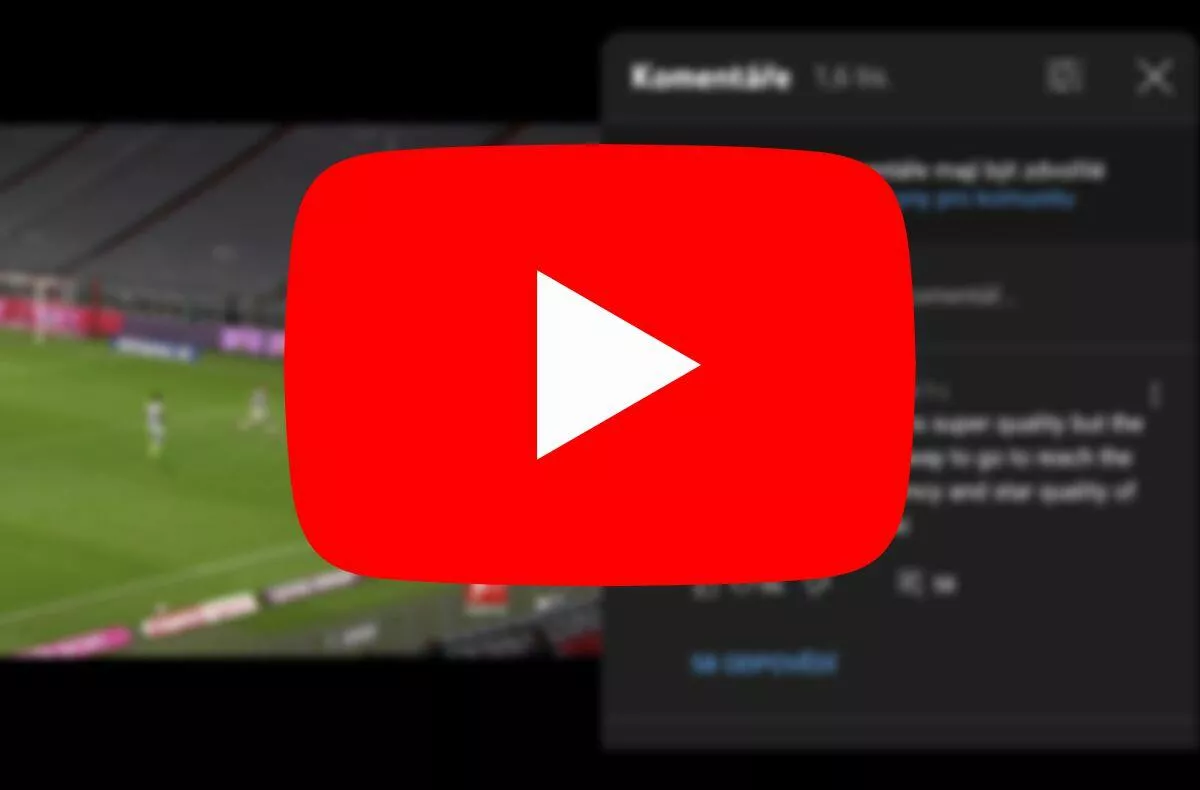 youtube aplikace fullscreen ovladaci prvky