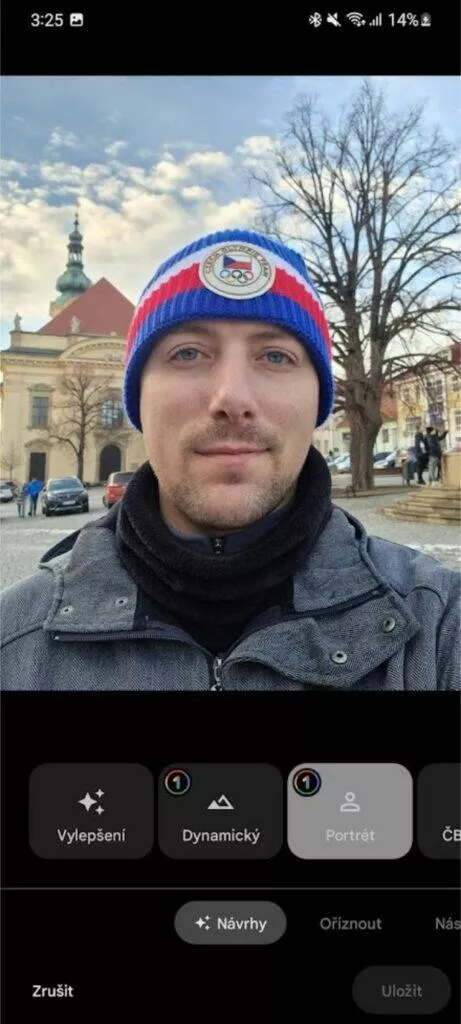 Fotky Google One Portrét ukázka 2