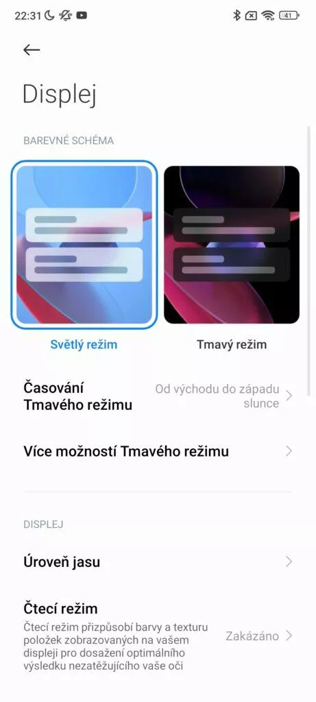 miui 13 tmavy rezim