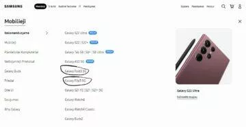 Samsung Galaxy Z Flip Galaxy Z Fold názvy název přejmenování