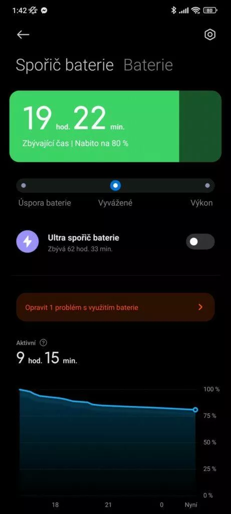 Xiaomi 12 Pro baterie výdrž