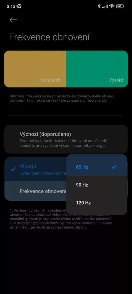 Xiaomi 12 Pro frekvence