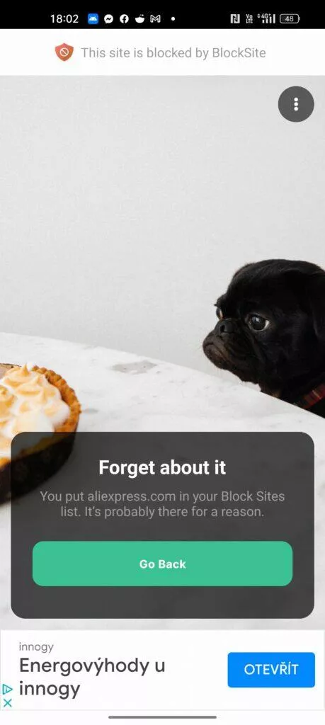 blocksite android aplikace
