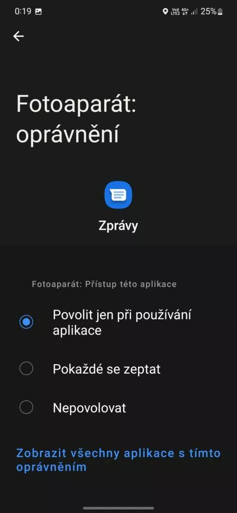 google zprávy fotoaparát