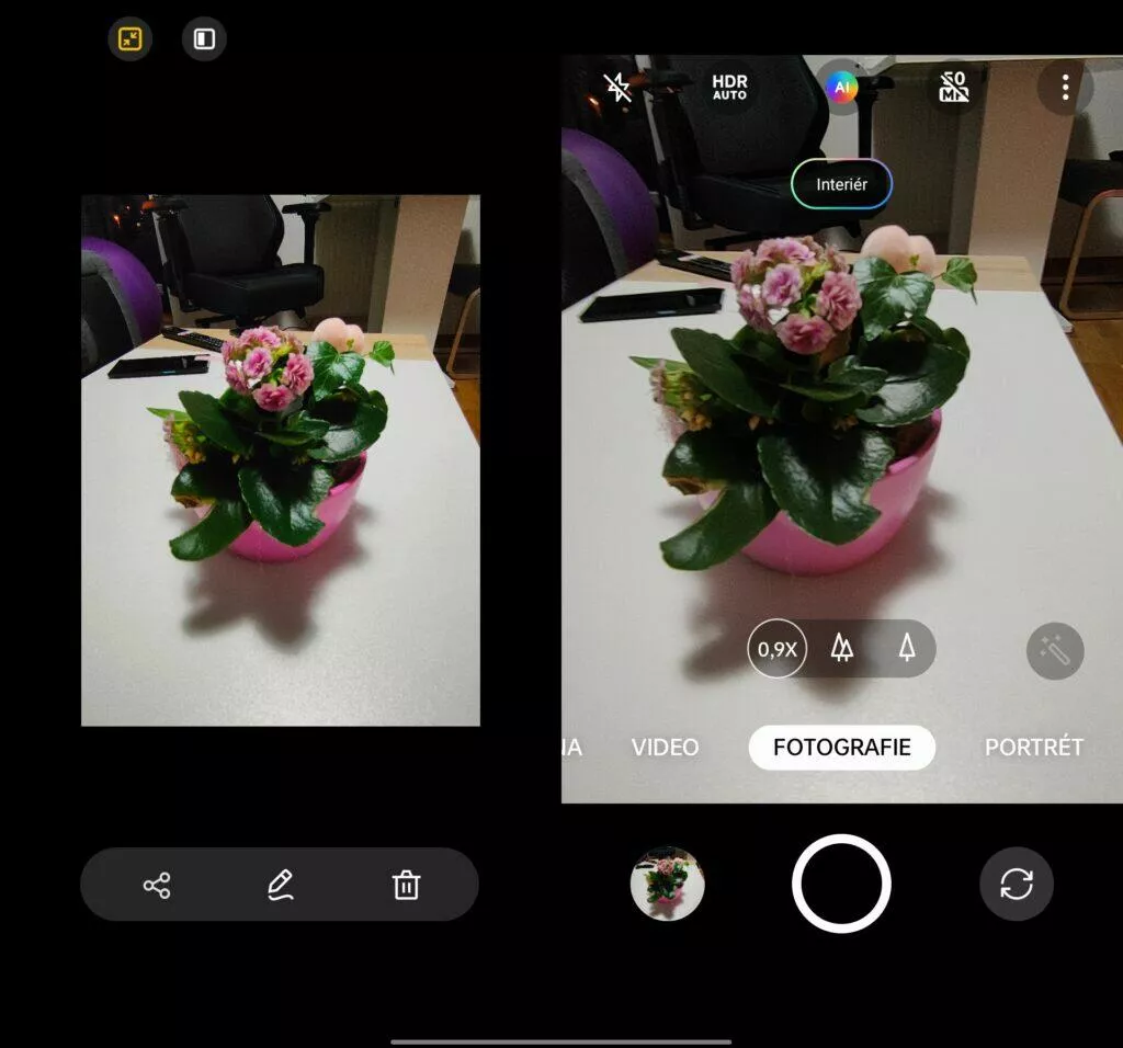 Oppo Find N fotoaparát