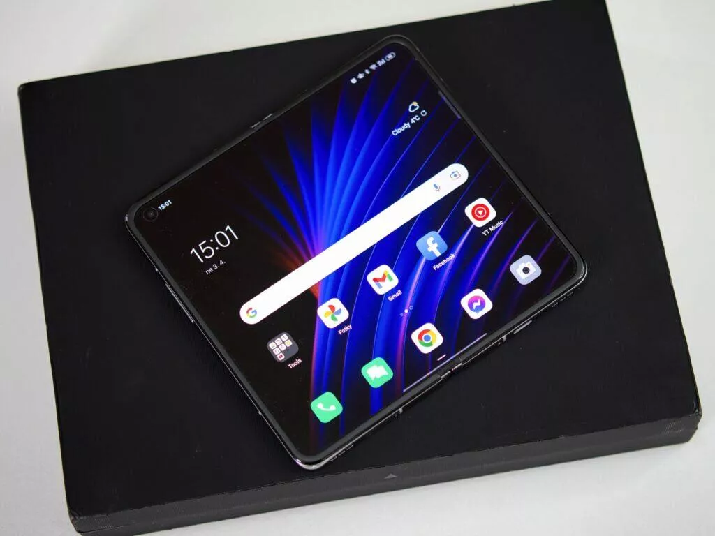 Oppo Find N vnitřní displej