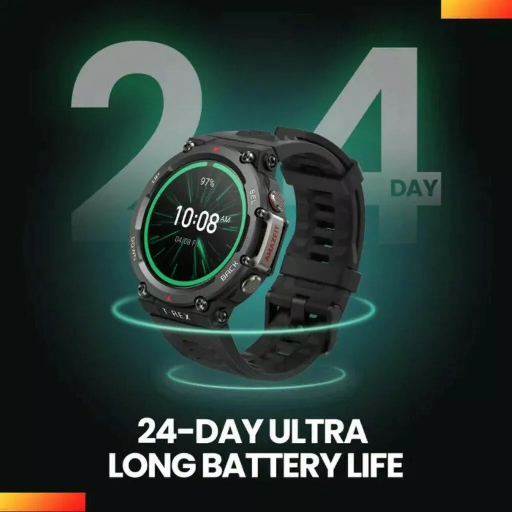 Amazfit T-Rex 2 parametry cena ČR baterie