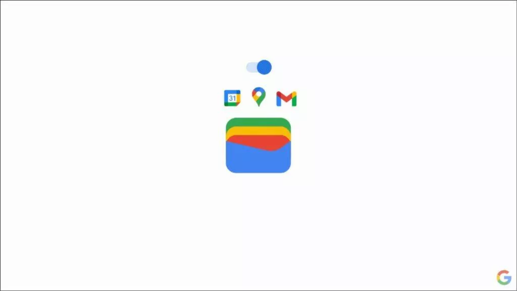 Google Wallet propojené služby