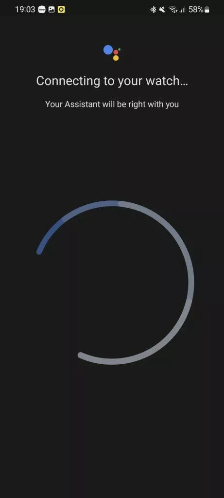 Samsung Galaxy Watch4 Google Asistent aktivace Wear OS připojování
