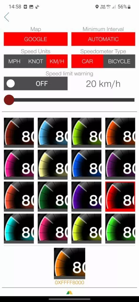 speed view gps pro aplikace zdarma