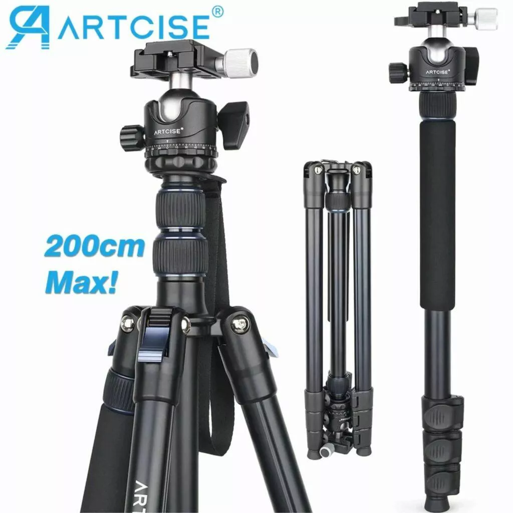 Teleskopický tripod od ARTCISE výška