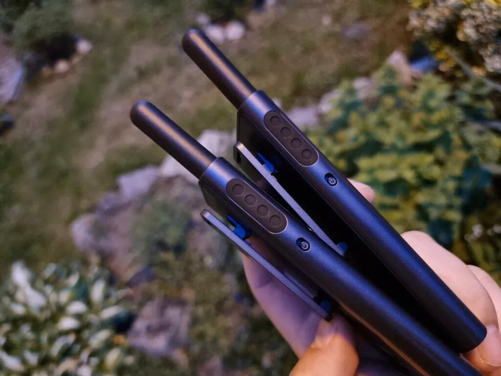 xiaomi walkie talkie 1s vysilacky testovani tlacitka