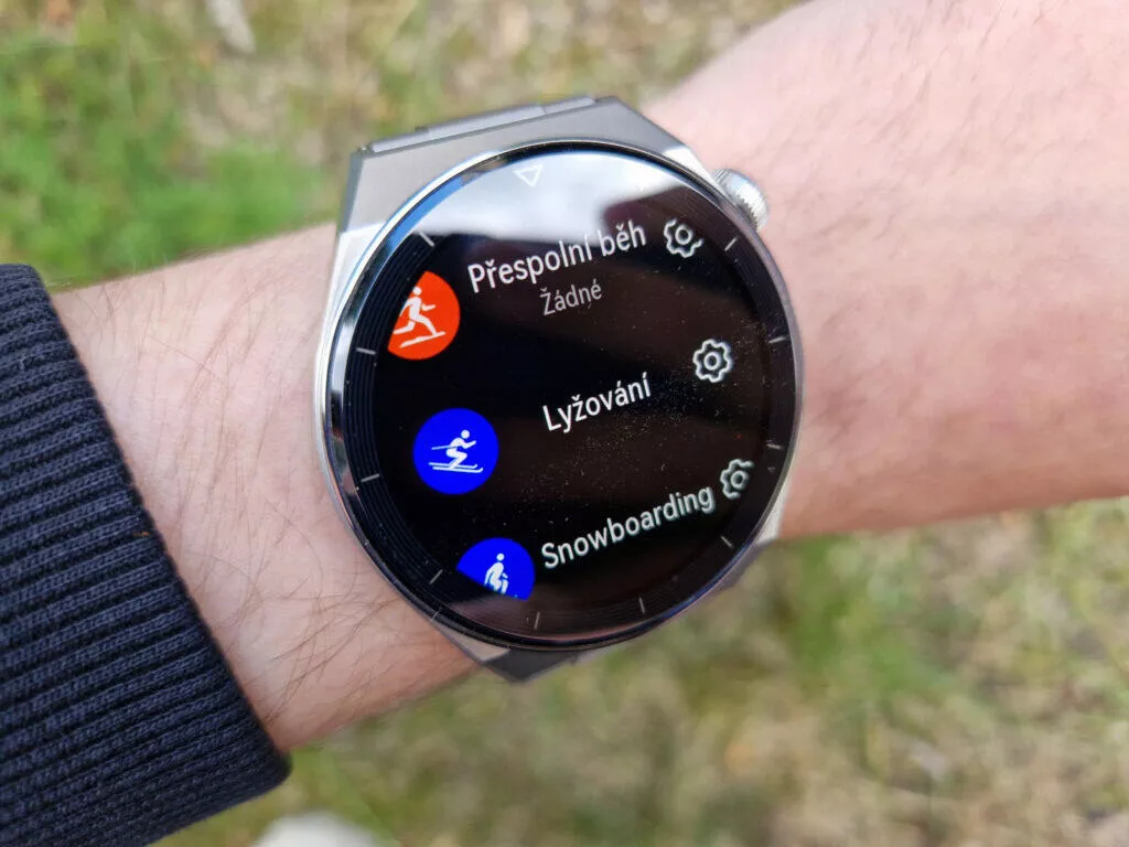 Huawei Watch GT 3 Pro cvičení