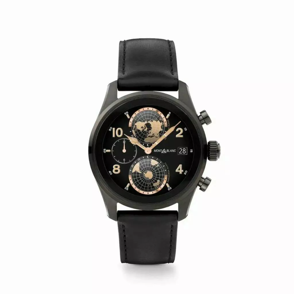 Montblanc Summit 3 Wear OS 3 hodinky titan černé