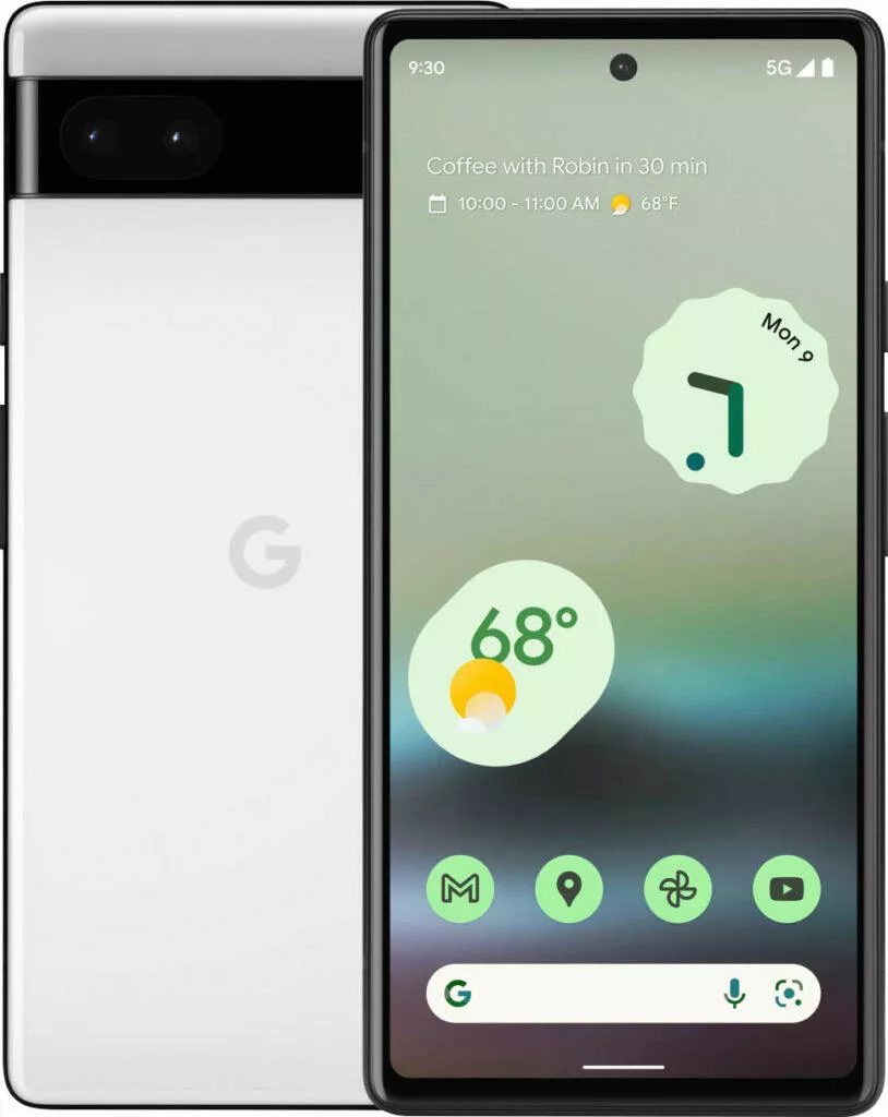 pixel 6a bílá