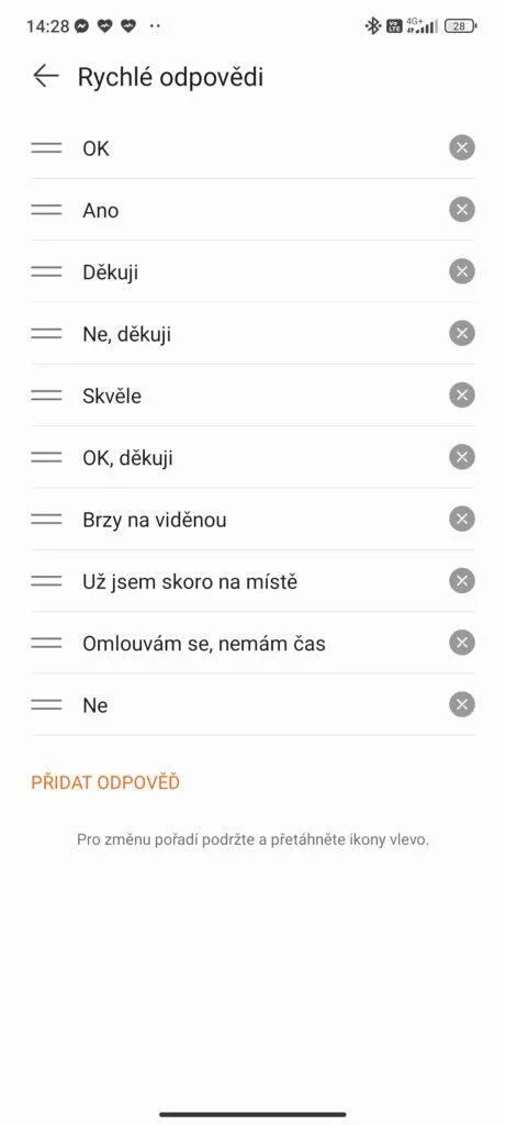 rychlé odpovědi huawei zdraví