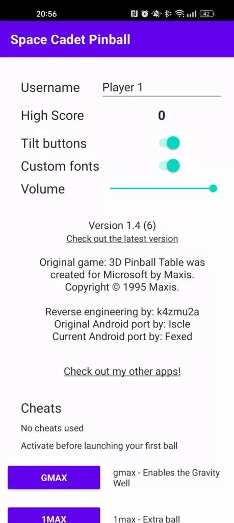 3D Pinball for Windows Android