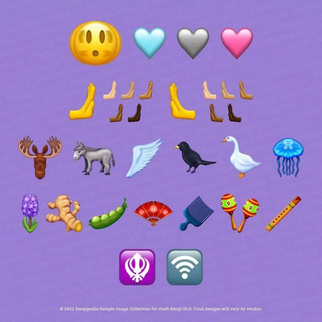 Emojipedia Unicode Consortium Emoji 15.0 přehled