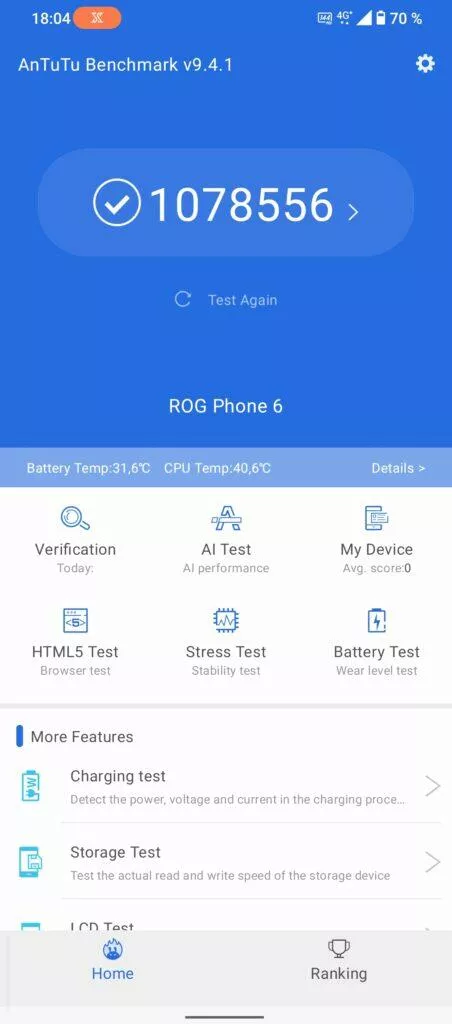rog phone 6 antutu